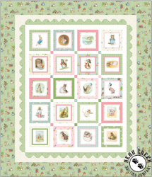 Peter Rabbit and Friends Free Quilt Pattern