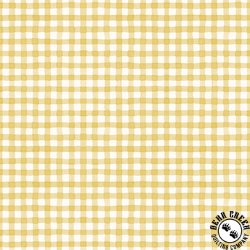 Riley Blake Designs Sunflower Whispers Gingham Yellow Riley Blake Designs Sunflower Whispers Gingham Yellow