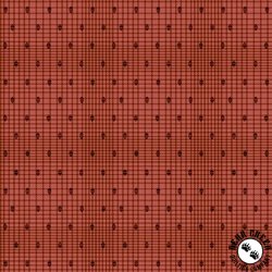 Henry Glass Love Bugs Texture Dots Red