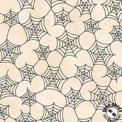 Maywood Studio Spooky Stitches Spiderwebs Cream Maywood Studio Spooky Stitches Spiderwebs Cream