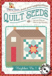 Quilt Seeds Home Town Neighbor Quilt Block Pattern - BLOCK 1