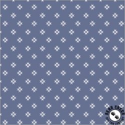 Windham Fabrics Front Porch Quilt Star Denim