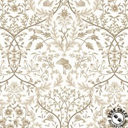 Studio E Fabrics Ashdown Forest Ogee White Studio E Fabrics Ashdown Forest Ogee White