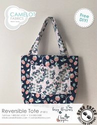 Berry Blossoms - Reversible Tote Free Pattern Berry Blossoms - Reversible Tote Free Pattern