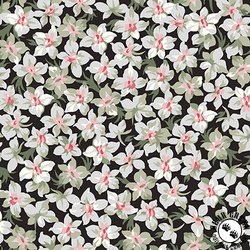 Maywood Studio Marlowe Packed Flower Black
