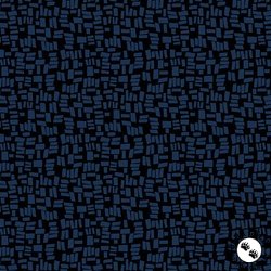 Andover Fabrics Conway Cottage Cobblestone Black