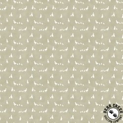 Figo Fabrics Tiny Waddles Ducklings Green