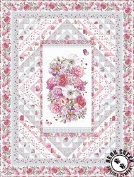 Blush Garden Twin Free Quilt Pattern Blush Garden Twin Free Quilt Pattern