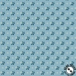 Andover Fabrics Cozy House Little Cutie Chambray Andover Fabrics Cozy House Little Cutie Chambray