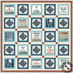 Pickleball Champ Free Quilt Pattern Pickleball Champ Free Quilt Pattern
