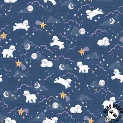 Riley Blake Designs Twinkle Little Star Main Nighttime Riley Blake Designs Twinkle Little Star Main Nighttime