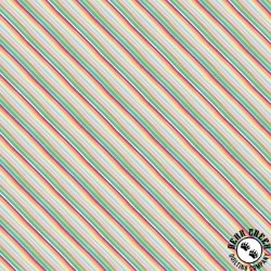 Clothworks Simple Life Diagonal Stripe Multi Clothworks Simple Life Diagonal Stripe Multi