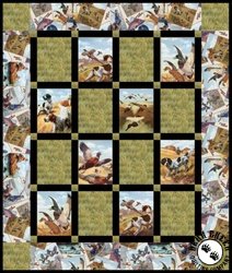 Sports Afield Free Quilt Pattern by Elizabeth's Studio Sports Afield Free Quilt Pattern by Elizabeth's Studio