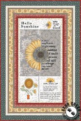 Stand Tall Panel Free Quilt Pattern