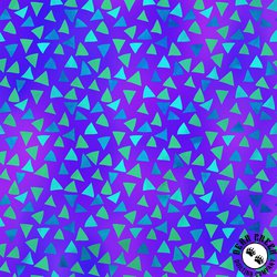 In The Beginning Fabrics Dazzle Triangles Purple