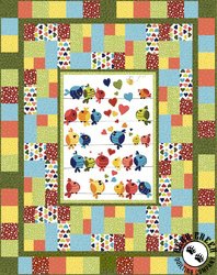 Evie the Bird - Bird on a Wire Free Quilt Pattern