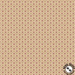 Windham Fabrics Circa Turkey Red Sunbursts Cream