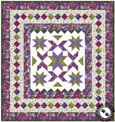 Viola - Patch of Pansies Free Quilt Pattern by Timeless Treasures Viola - Patch of Pansies Free Quilt Pattern by Timeless Treasures