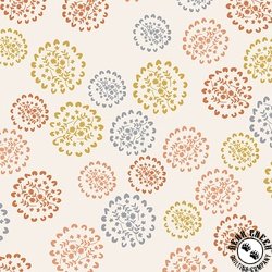 Andover Fabrics Conway Cottage Bunches Chalk