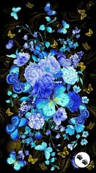 Timeless Treasures Escapade Scroll Panel