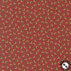 Moda Sally's Stitches Clover Turkey Red Moda Sally's Stitches Clover Turkey Red