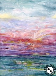 Moda Soulstice Summertide Border Rainbow Moda Soulstice Summertide Border Rainbow