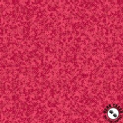 Andover Fabrics Fairy Rings Scarlet