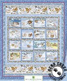 Quiet Bunny and Noisy Puppy Free Quilt Pattern by Wilminton Prints