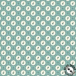 Andover Fabrics Heartland Little Blossom Misty Blue