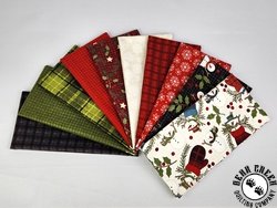 Holly Jolly Flannel Extra Wide Strip Pack