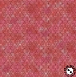 Maywood Studio Operetta Flower Tiles Maroon