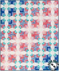 Watercolor Blossoms Waves Free Quilt Pattern Watercolor Blossoms Waves Free Quilt Pattern