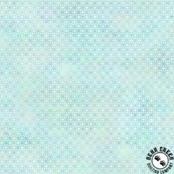 In The Beginning Fabrics Allure Lattice Blue/Aqua