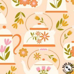 QT Fabrics Petal Decor Tea Kettles