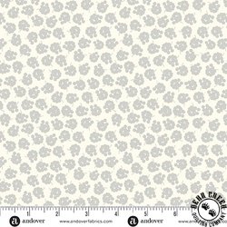 Andover Fabrics Coastal Walk Tiny Tansy Silver