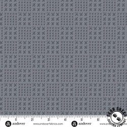 Andover Fabrics Conway Cottage Flower Box Grey