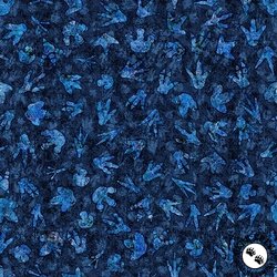 QT Fabrics Savage Kingdom Dino Tracks Royal QT Fabrics Savage Kingdom Dino Tracks Royal