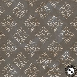 P&B Textiles Le Jardin Diamond Geo Darker Stone/Warm Grey P&B Textiles Le Jardin Diamond Geo Darker Stone/Warm Grey