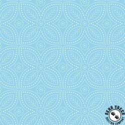 Benartex Seaside Garden Foliage Aquamarine Benartex Seaside Garden Foliage Aquamarine