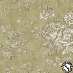 Moda Vintage Linens Meadow Greens Floral Sage Moda Vintage Linens Meadow Greens Floral Sage