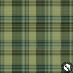 Henry Glass The Mountains are Calling Window Pane Plaid Green Henry Glass The Mountains are Calling Window Pane Plaid Green