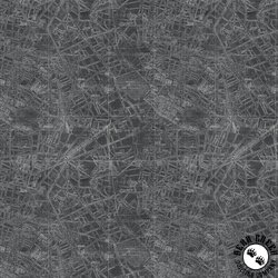Clothworks Harmony Streets Dark Gray