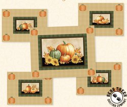 Autumn Elegance Free Table Set Pattern