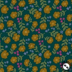 Andover Fabrics Lush Abundant Aegean Andover Fabrics Lush Abundant Aegean