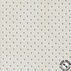 Moda Sally's Stiches Little Bell Blue Sky Moda Sally's Stiches Little Bell Blue Sky