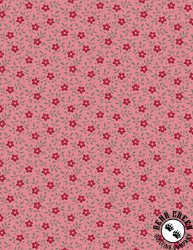 Wilmington Prints Blushing Blooms Floral and Vine Pink