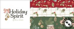 Holiday Spirit Fat Quarter Bundle by Riley Blake Designs Holiday Spirit Fat Quarter Bundle by Riley Blake Designs
