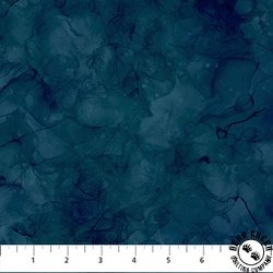 Northcott Fox Den Smooth Texture Dark Blue