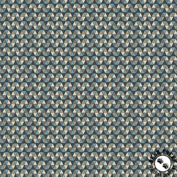 Benartex Into the Wild Triangles Turquoise Benartex Into the Wild Triangles Turquoise