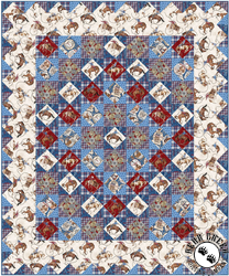 Trip Around the Rodeo Quilt Pattern